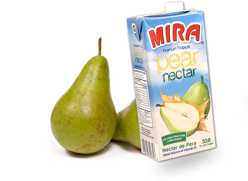 Pear Nectar In Store Pear Nectar – Mira International Foods